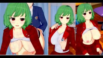 [Eroge Koikatsu! ] Touhou Kazami Yuka and boobs rubbed H! 3DCG Big Breasts Anime Video (Touhou Project) [Hentai Game Toho Yuka Kazami]